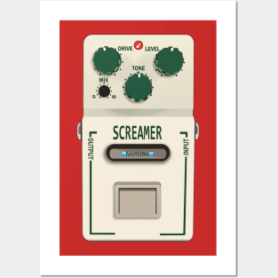 Screamer pedal Posters and Art